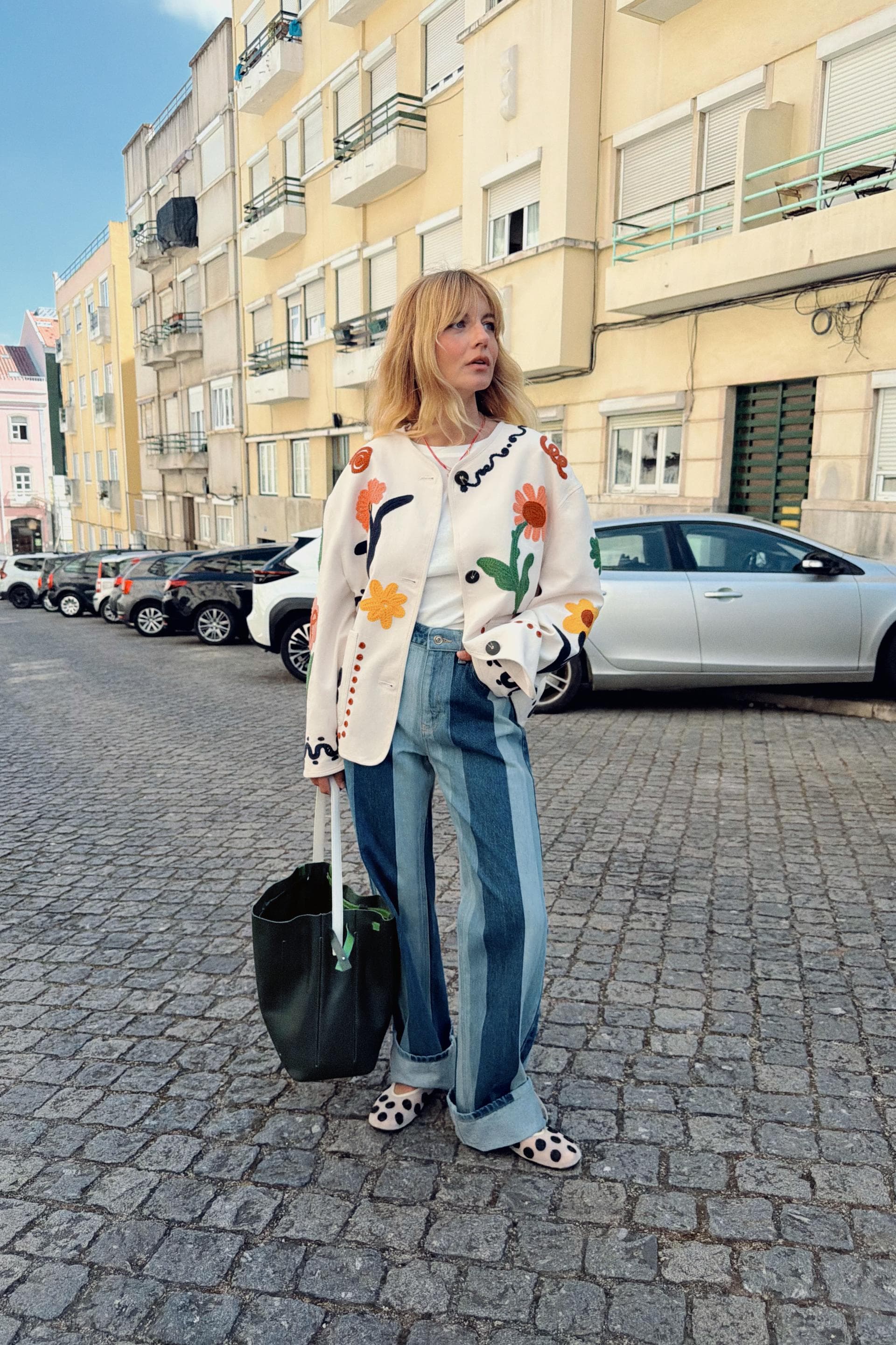 Floral Embroidery Jacket
